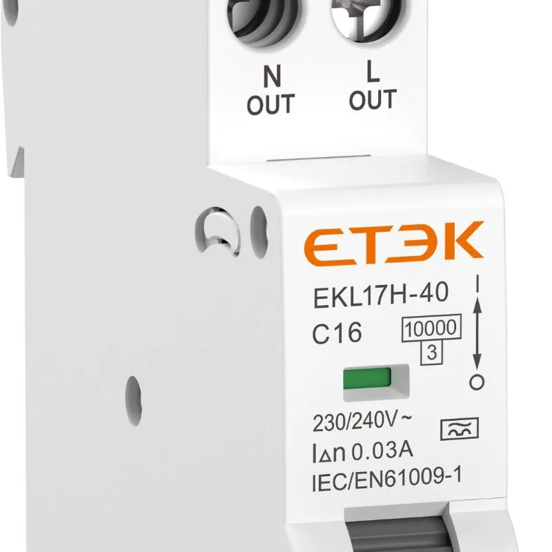Bidirectional RCBO with BS EN 61009-1