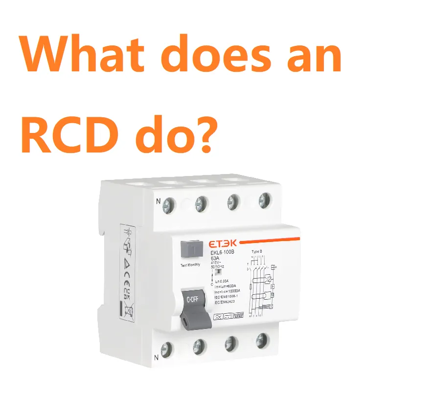 What does an RCD do